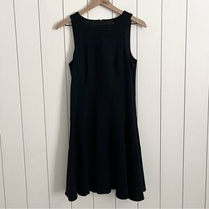 Tibi Navy Houndstooth Mini Dress